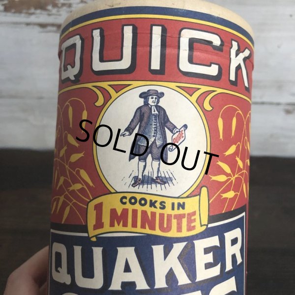 画像7: Vintage Quick Quaker Oats Cardboard Container (T542)  (7)