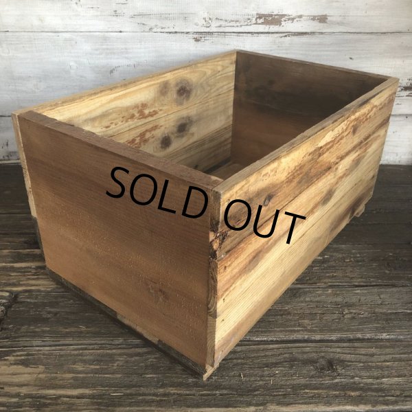 画像4: Vintage Wooden Fruits Crate Box Empire BUILDER (T550) (4)