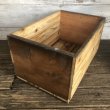 画像4: Vintage Wooden Fruits Crate Box My Treat (T553) (4)