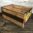 画像2: Vintage Wooden Fruits Crate Box COLOR GUARD (T547) (2)