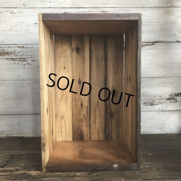 画像5: Vintage Wooden Fruits Crate Box My Treat (T553) (5)