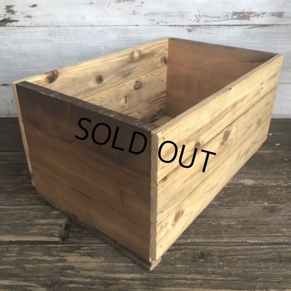 画像4: Vintage Wooden Fruits Crate Box BRITEVALE (T555) (4)