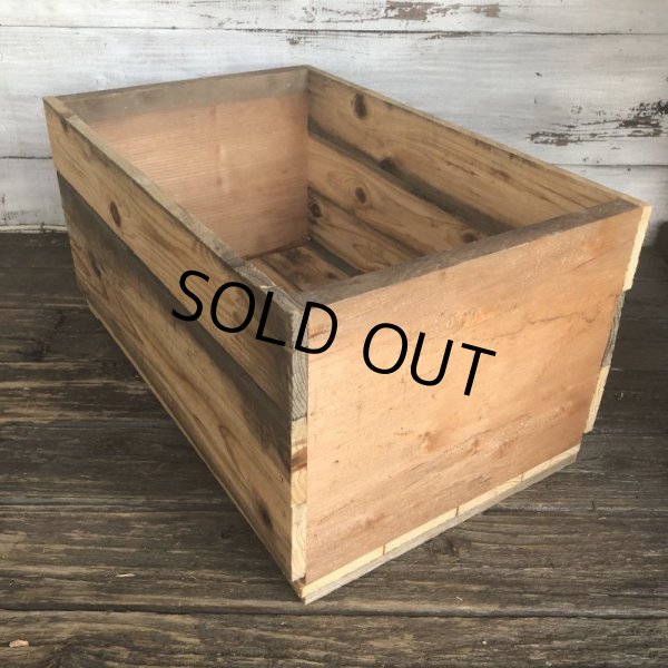 画像4: Vintage Wooden Fruits Crate Box CLIFF (T543) (4)