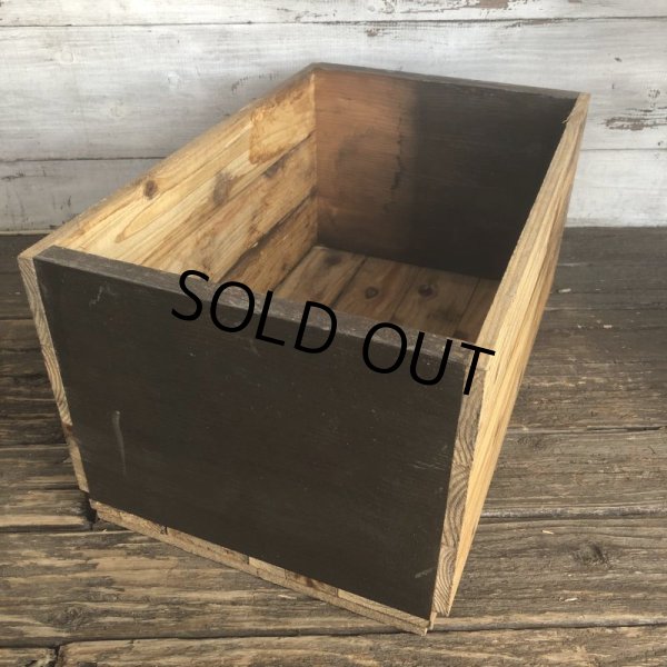 画像4: Vintage Wooden Fruits Crate Box DANIELSON (T556) (4)