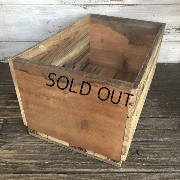 画像4: Vintage Wooden Fruits Crate Box Pride of the North (T548) (4)