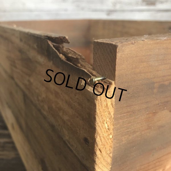 画像5: Vintage Wooden Fruits Crate Box Butler's Pride (T552) (5)