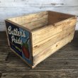 画像3: Vintage Wooden Fruits Crate Box Butler's Pride (T552) (3)