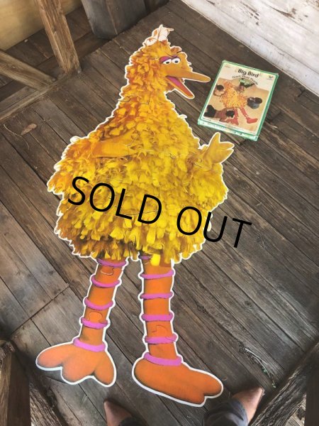 画像8: 70s Vintage Sesame Street Big Bird Giant Puzzle 180cm! (T556) (8)