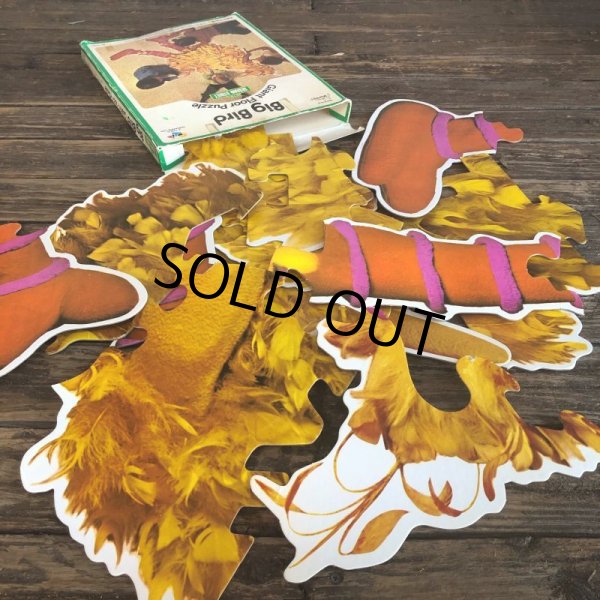 画像3: 70s Vintage Sesame Street Big Bird Giant Puzzle 180cm! (T556) (3)