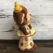画像4: Vintage Rubber Face Doll Ideal Clown Bear (T558) (4)