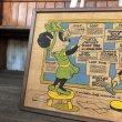 画像4: 70s Vintage Walter Lantz Andy Panda Burlap Art (T566) (4)