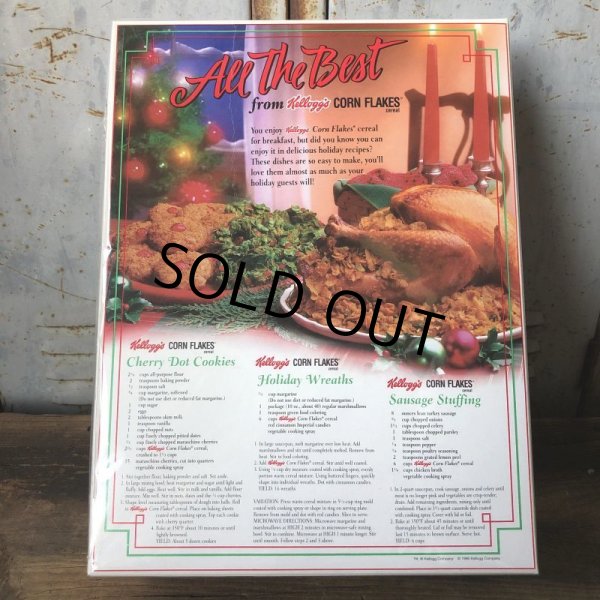 画像3: Vintage Kellogg's Corn Flakes Holiday Recipe Edition (T579） (3)
