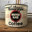 画像1: Vintage Kellogg Kaffee Hag Coffee Can (T578） (1)