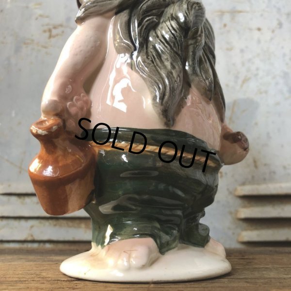 画像6: Vintage Hillbilly Ceramic Decanter (T581)   (6)