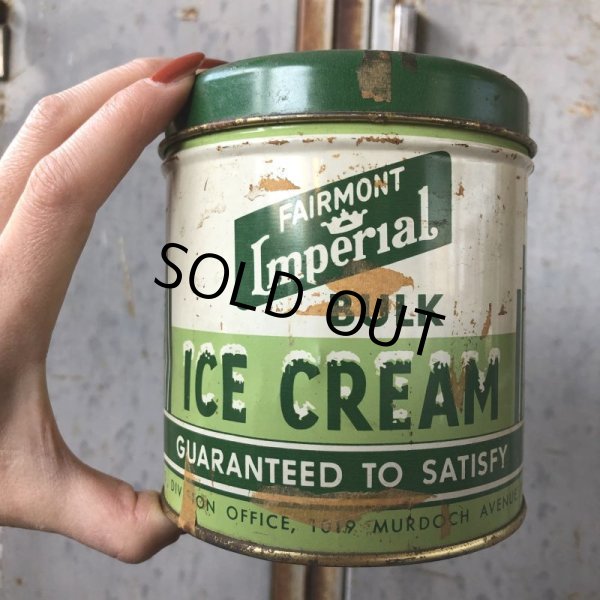 画像10: Vintage Fairmont LmperiaL ICE CREAM Can (T577） (10)