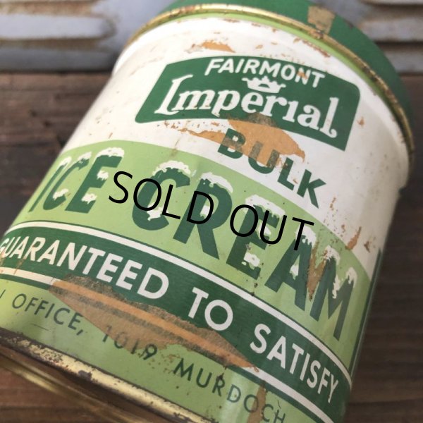 画像9: Vintage Fairmont LmperiaL ICE CREAM Can (T577） (9)