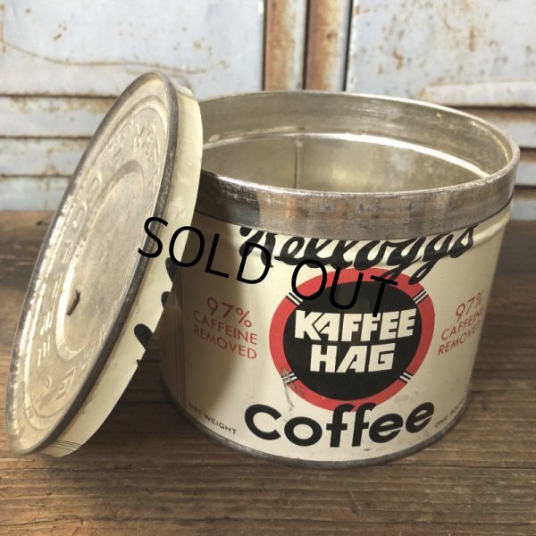 画像8: Vintage Kellogg Kaffee Hag Coffee Can (T578） (8)