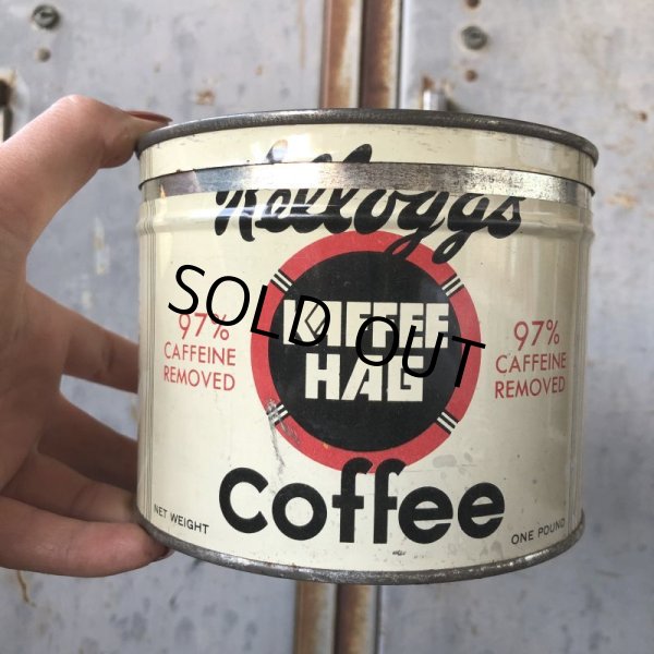 画像9: Vintage Kellogg Kaffee Hag Coffee Can (T578） (9)