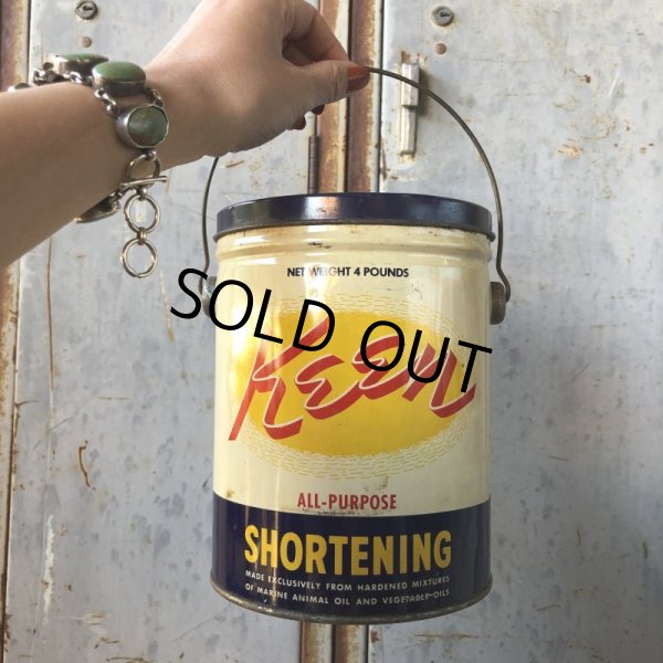 画像9: Vintage Keen Shortening 4 Pounds Can (T575） (9)