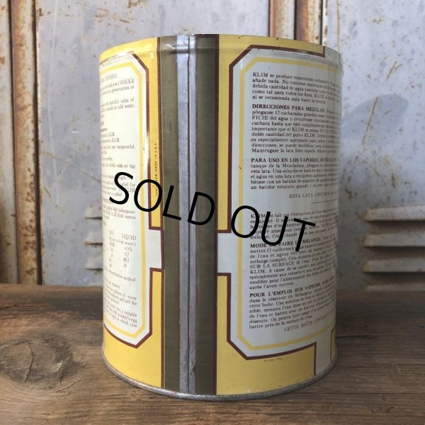 画像4: Vintage KLIM Whole Milk 5 Can THE BORDEN COMPANY (T576） (4)