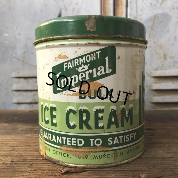 画像3: Vintage Fairmont LmperiaL ICE CREAM Can (T577） (3)