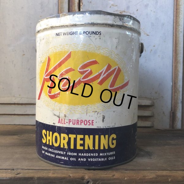 画像3: Vintage Keen Shortening 8 Pounds Can (T574） (3)
