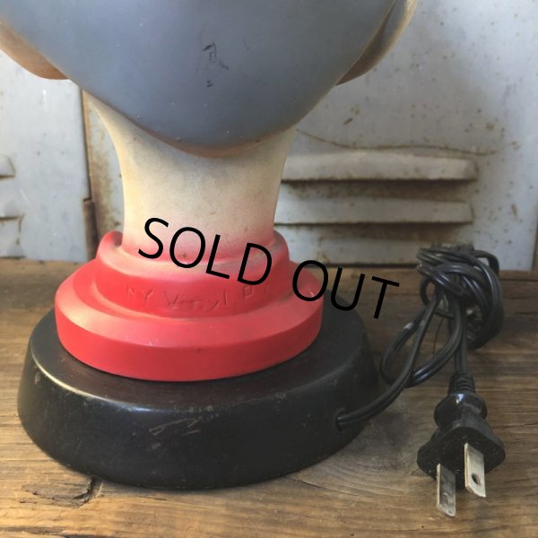 画像12: Vintage Red Nose Drunken Hobo BAR Lamp (T582)   (12)