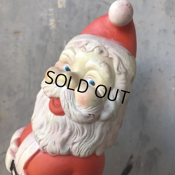 画像6: Vintage Santa Claus Rubber Doll 19cm (T541) (6)