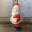 画像4: Vintage Santa Claus Rubber Doll 20cm (T539) (4)