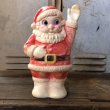 画像1: Vintage Santa Claus Rubber Doll 21cm (T544) (1)