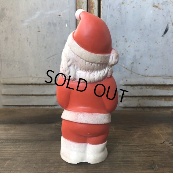 画像3: Vintage Santa Claus Rubber Doll 19cm (T541) (3)