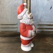 画像2: Vintage Santa Claus Rubber Doll 19cm (T541) (2)