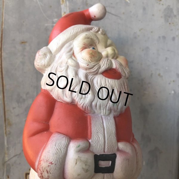 画像7: Vintage Santa Claus Rubber Doll 19cm (T541) (7)