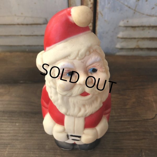 画像5: Vintage Santa Claus Rubber Doll 20cm (T539) (5)