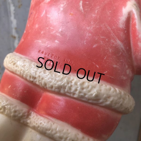 画像9: Vintage Santa Claus Rubber Doll 21cm (T544) (9)