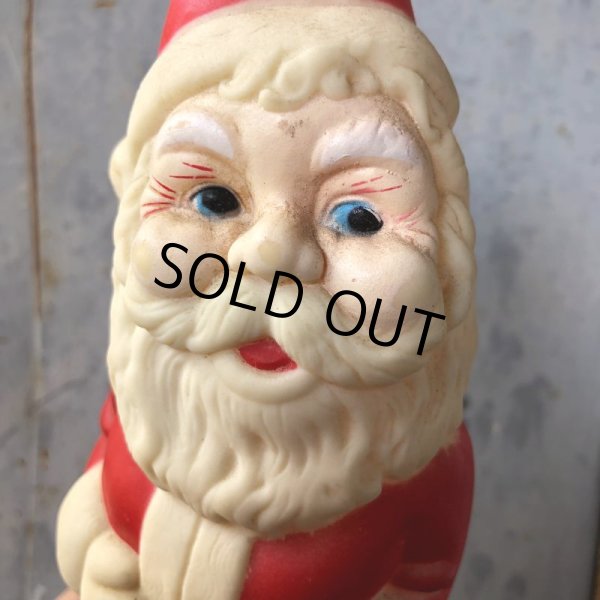 画像8: Vintage Santa Claus Rubber Doll 20cm (T539) (8)