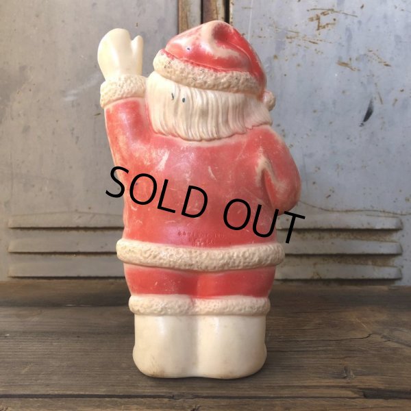 画像3: Vintage Santa Claus Rubber Doll 21cm (T544) (3)
