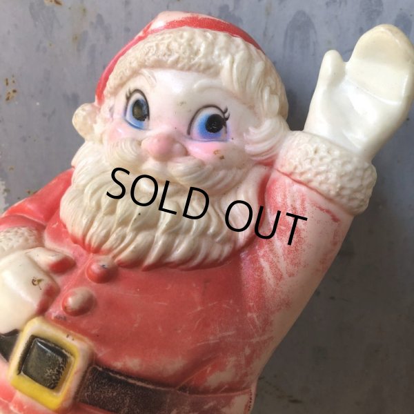 画像6: Vintage Santa Claus Rubber Doll 21cm (T544) (6)