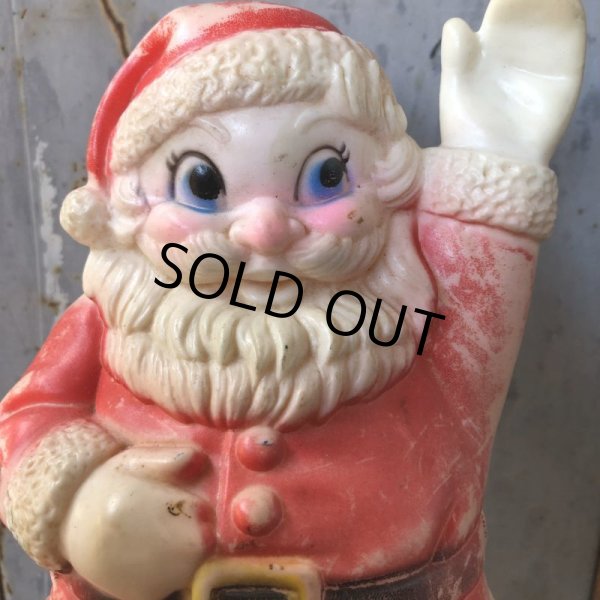 画像8: Vintage Santa Claus Rubber Doll 21cm (T544) (8)