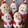 画像9: Vintage Santa Claus Rubber Doll 12.5cm (T543) (9)