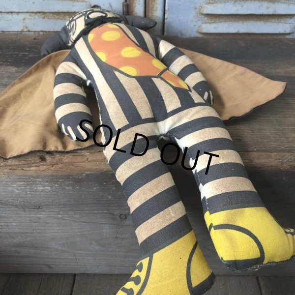 画像6: 70s Vintage McDonald's Pillow Cloth Doll Hamburglar (T560) (6)