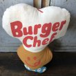 画像4: 70s Vintage Pillow Cloth Doll Burger Chef (T561) (4)