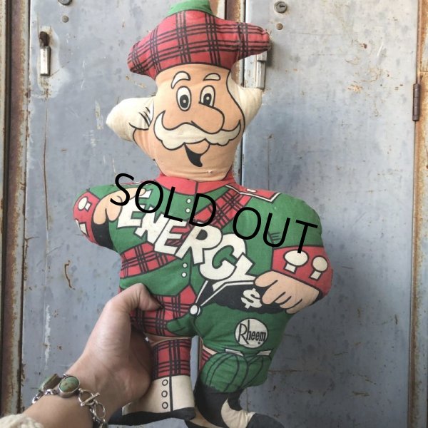 画像7: Vintage Pillow Cloth Doll Rheem Sandy Mac Miser (T555) (7)