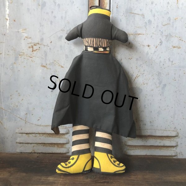 画像2: 70s Vintage McDonald's Pillow Cloth Doll Hamburglar (T560) (2)