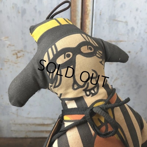 画像5: 70s Vintage McDonald's Pillow Cloth Doll Hamburglar (T560) (5)