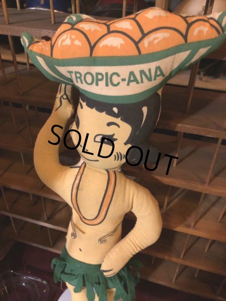 画像2: Vintage Pillow Cloth Doll Tropic-Ana  (T552) (2)