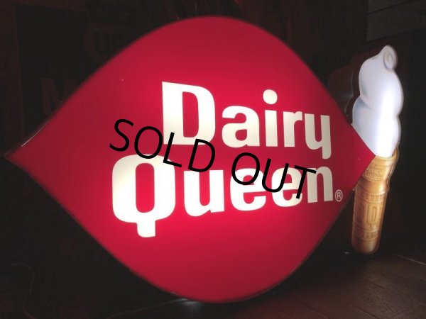 画像19: Vintage Large Dairy Queen Lighted Cone Logo Sign (T565) (19)