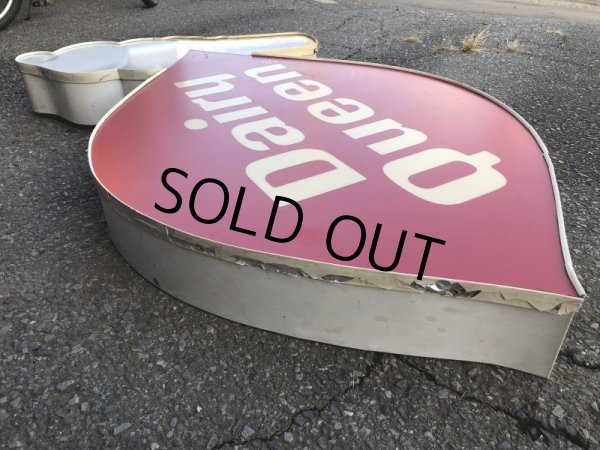 画像11: Vintage Large Dairy Queen Lighted Cone Logo Sign (T565) (11)