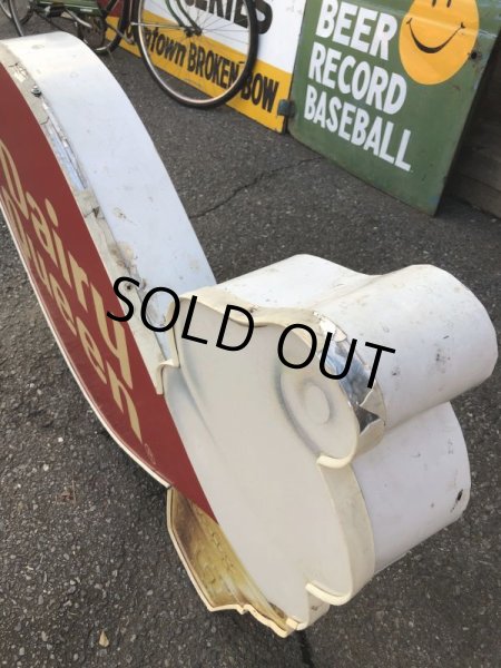 画像7: Vintage Large Dairy Queen Lighted Cone Logo Sign (T565) (7)