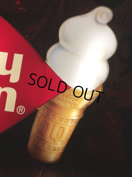 画像16: Vintage Large Dairy Queen Lighted Cone Logo Sign (T565) (16)